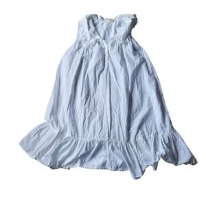 Vintage Lanique White Flowy Feminine Nightgown Size Medium
